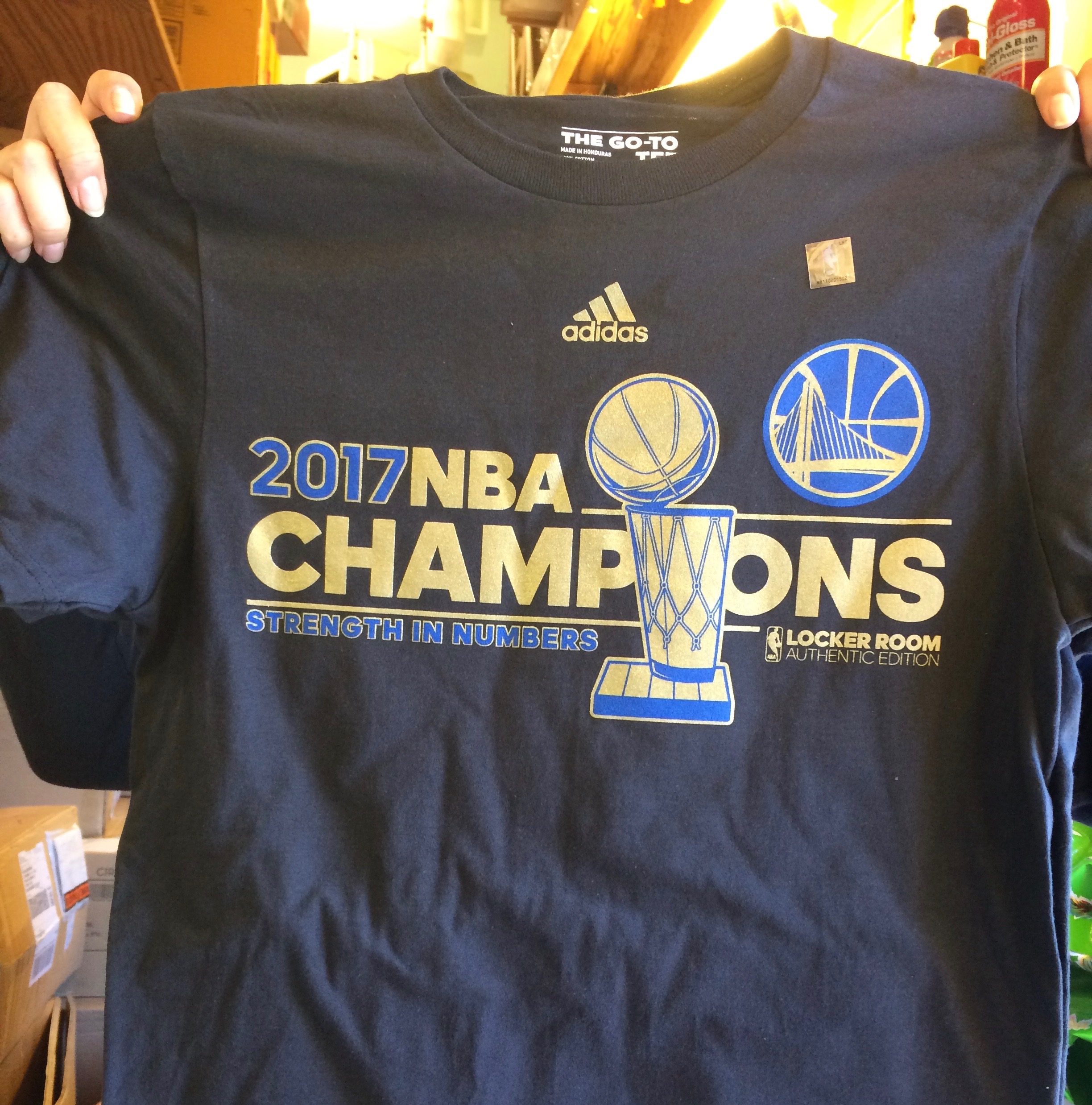 Golden State Warriors 2017 NBA Champions TShirt