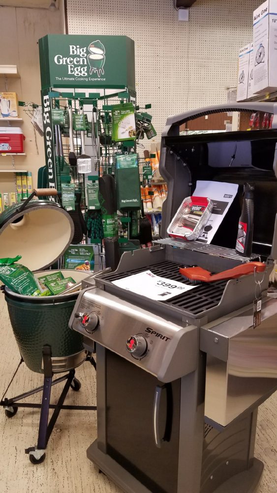 Weber and Big Green Egg products