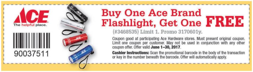 June BOGO Coupon