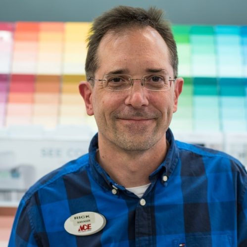 Store Manager Rick Johnston