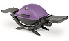 Weber Q 1200 LP Purple Gas Grill