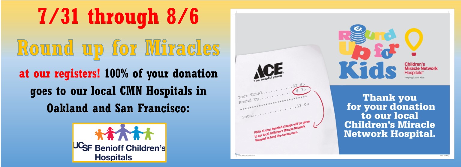 Round Up for Miracles 7/31-8/6