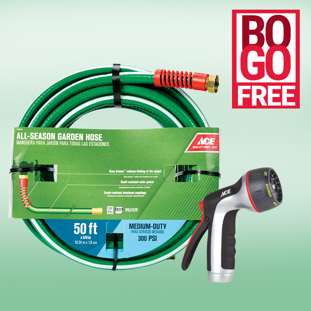 April 2018 Garden Hose BOGO