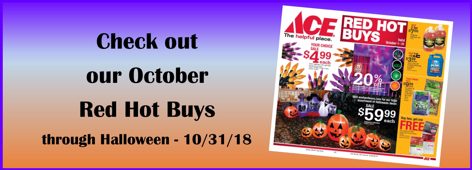 Oct Red Hot Buys
