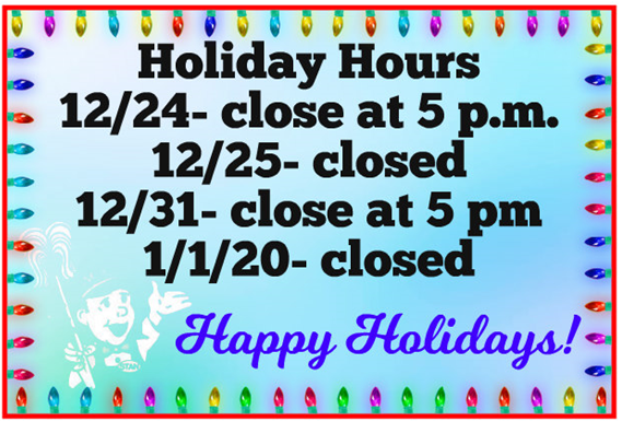 holiday hours
