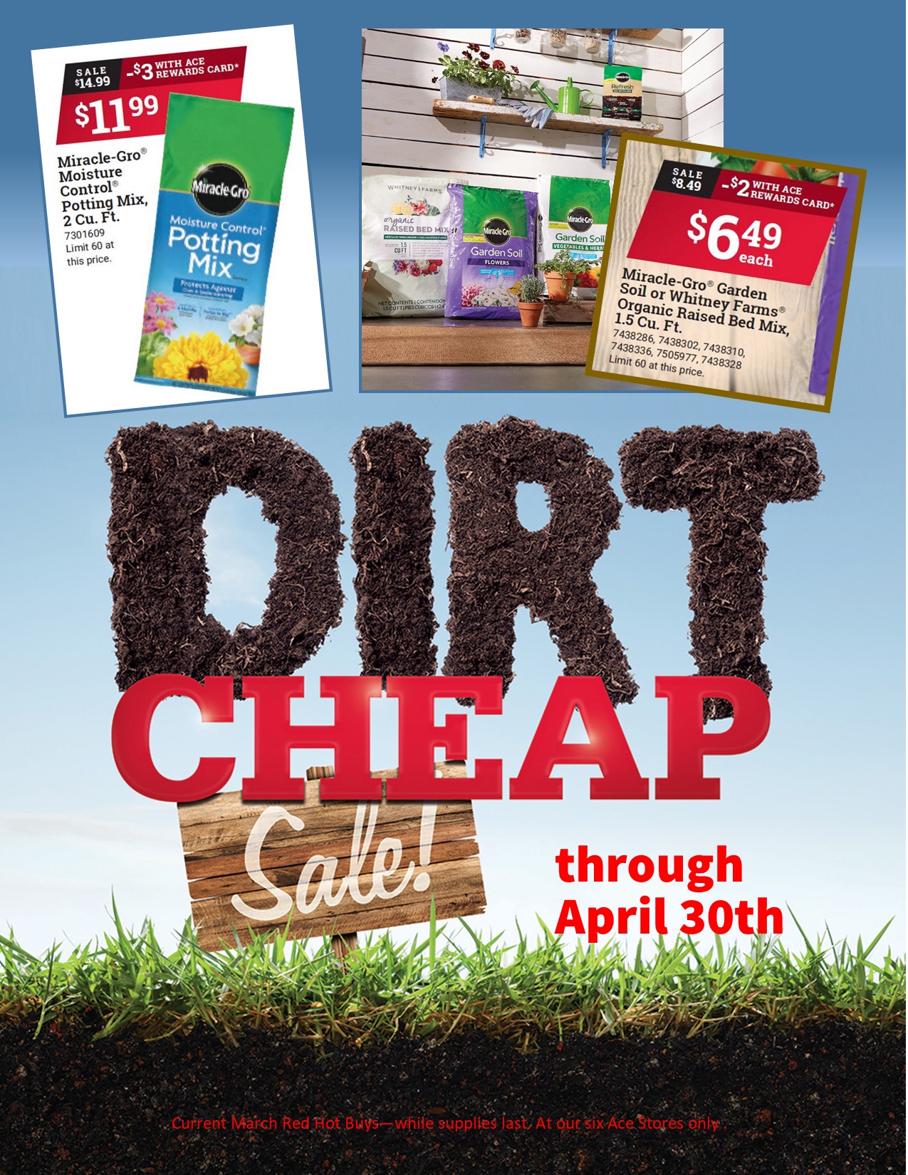 April Dirt Cheap RHB