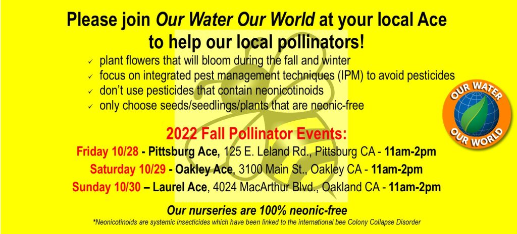 Fall Pollinator Events