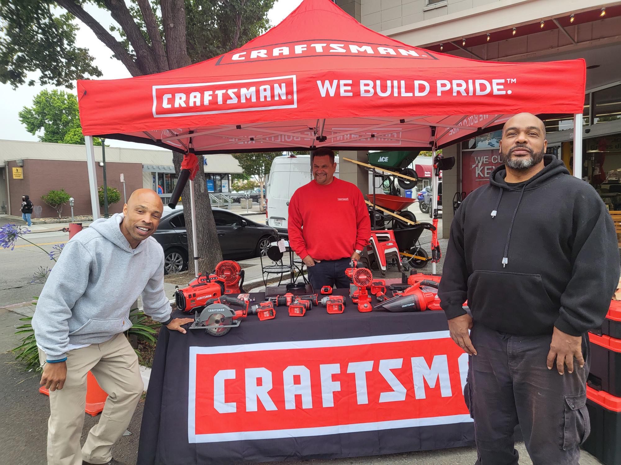 Craftsman Event July 10