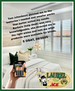 2025 Laurel Ace Review